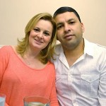 O simpático casal Maria e Edilson Silva