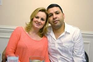 O simpático casal Maria e Edilson Silva