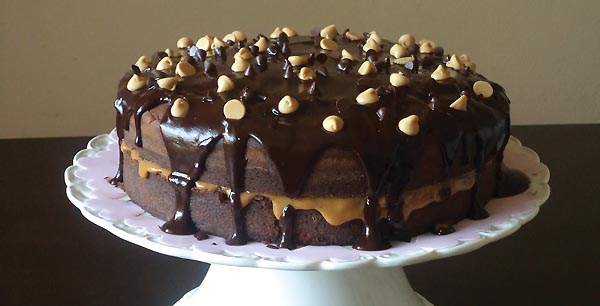 bolo de chocolate