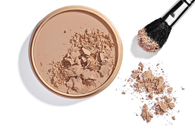 powder brush make up beauty