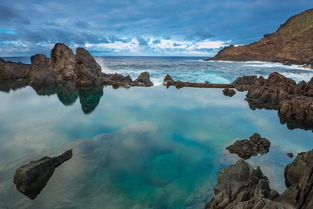Natural pools of Porto Moniz, Madeira island (Portugal)